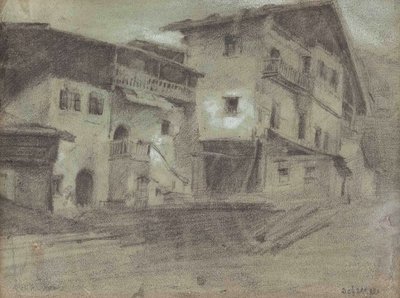 Farmstead by Franz Defregger